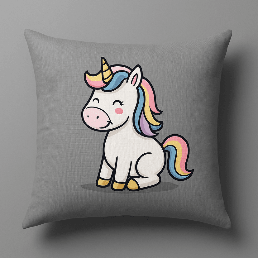 Kissen mit Einhorn